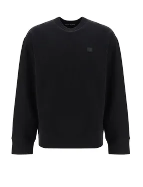 Acne Studios Face Patch Crewneck Sweatshirt