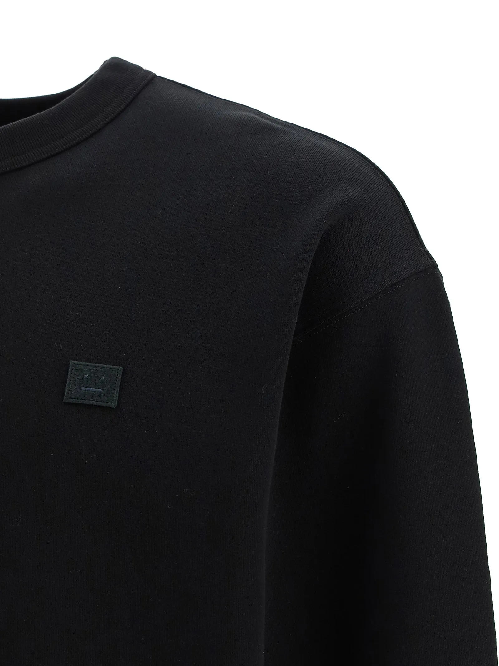 Acne Studios Face Patch Crewneck Sweatshirt