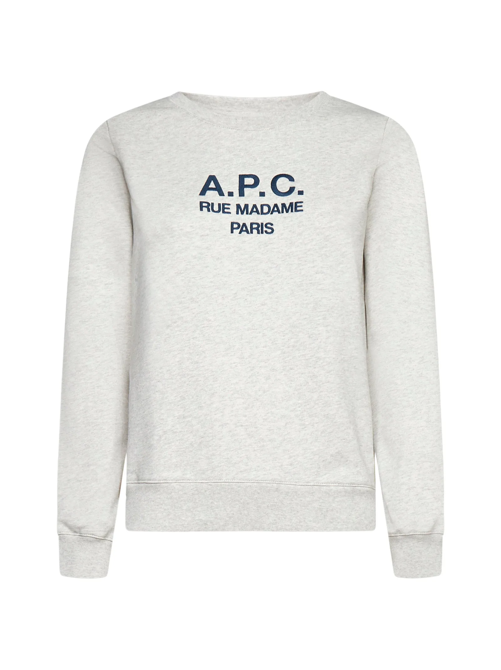 A.P.C. Logo Embroidered Crewneck Sweatshirt