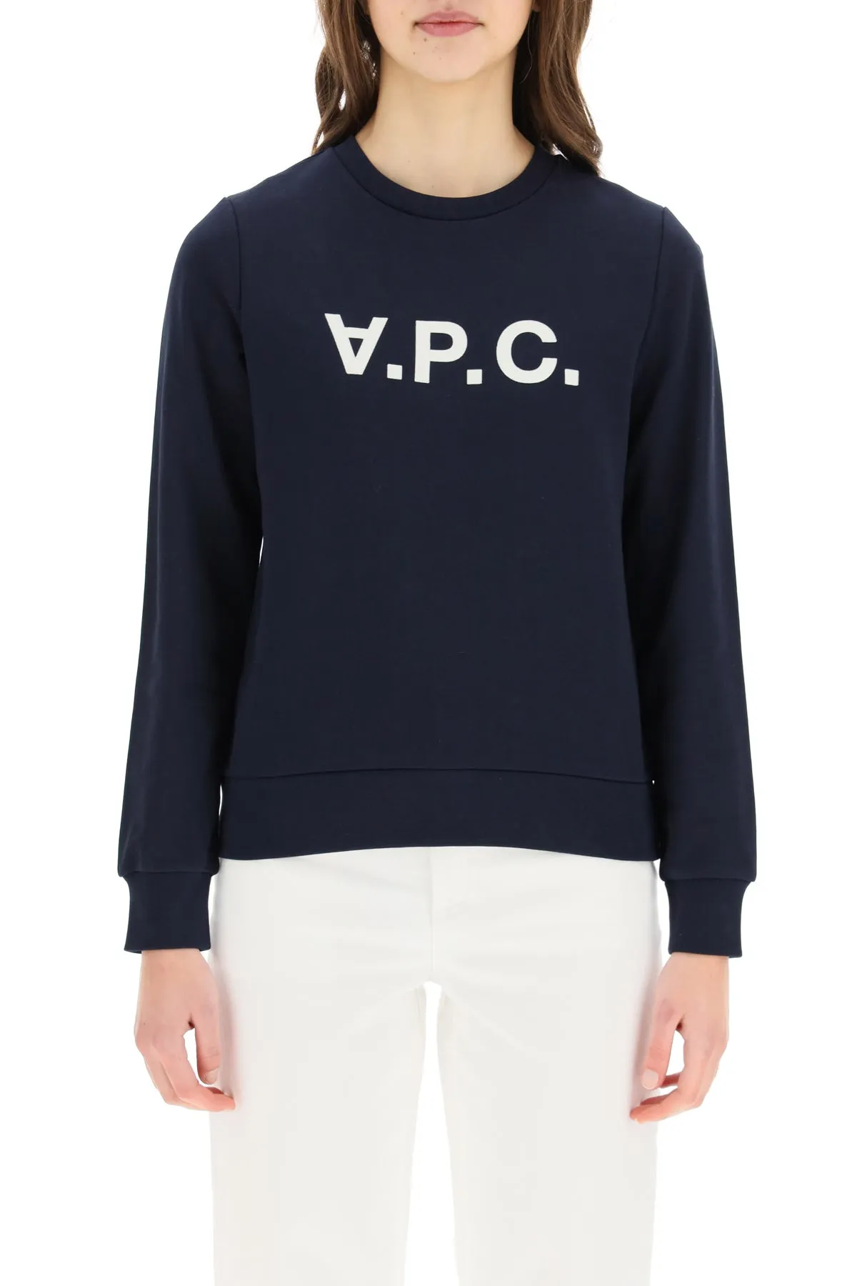 A.P.C. Viva Logo Flocked Sweatshirt