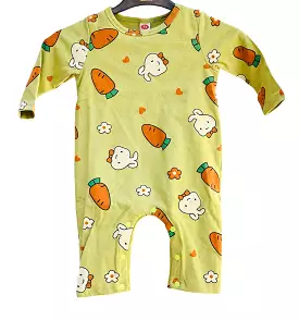 Baby Cartoon Cute Pure Cotton Rompers Spring And Autumn Print Full O-neck  Long Sleeves Kids Unisex  New Style Bodysuit X2213919