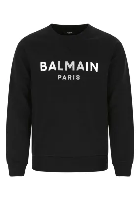 Balmain Logo Printed Crewneck Sweatshirt