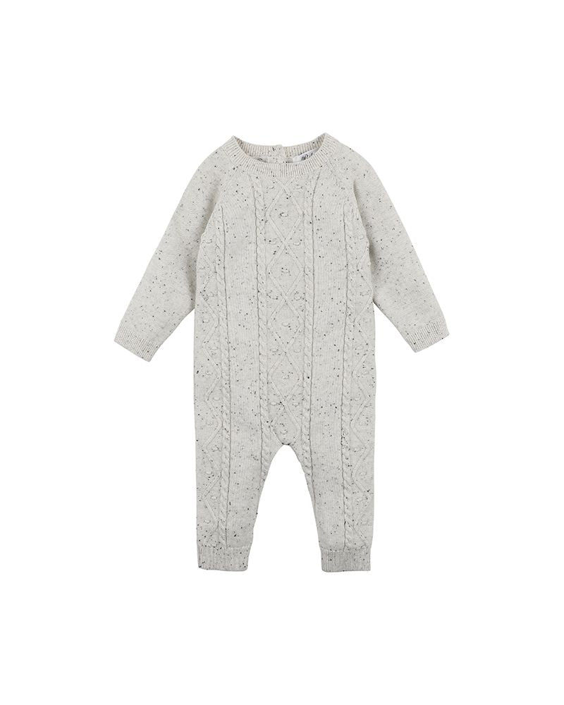 Bebe Blair Cable Knit Romper