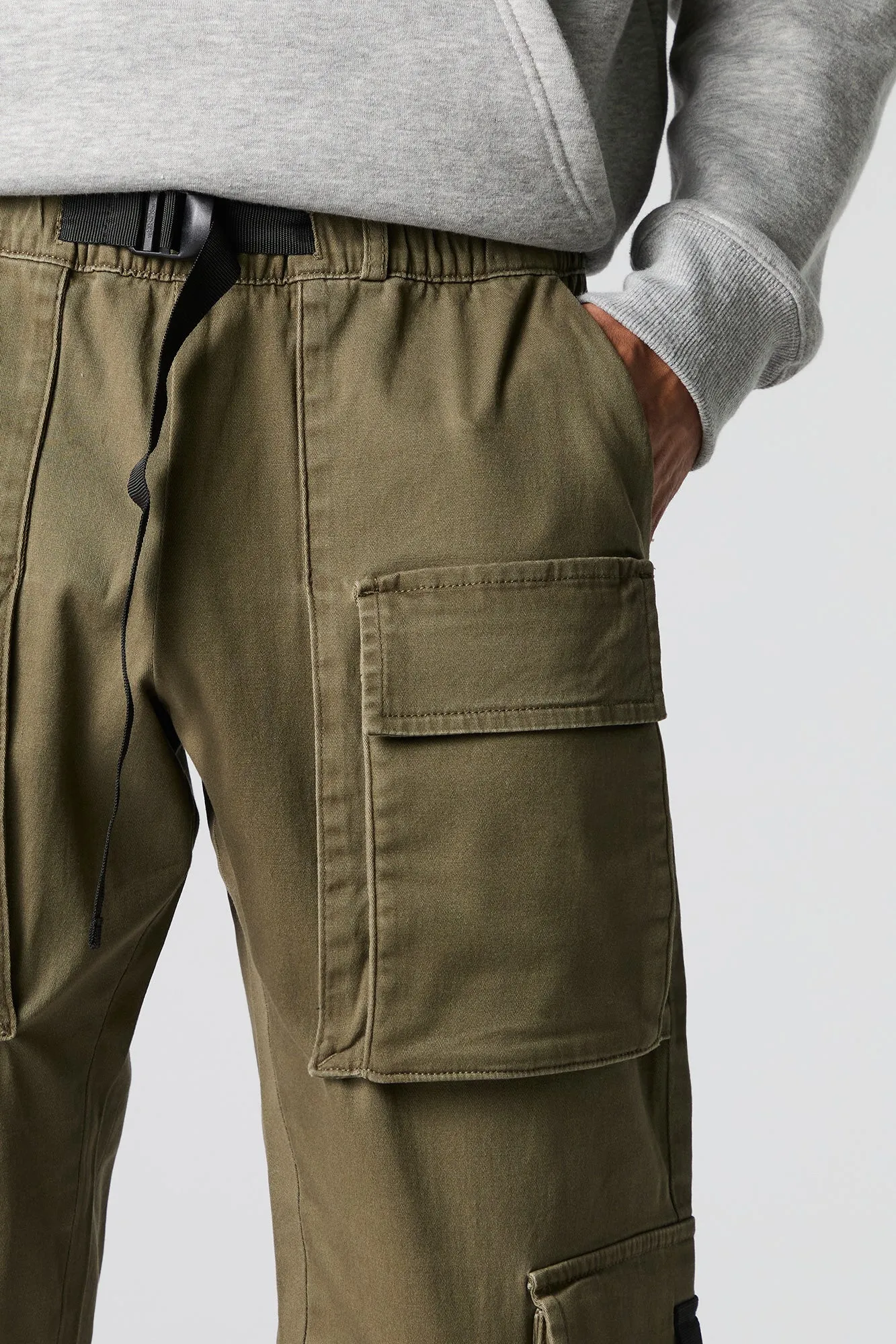 Belted Utility Cargo Jogger