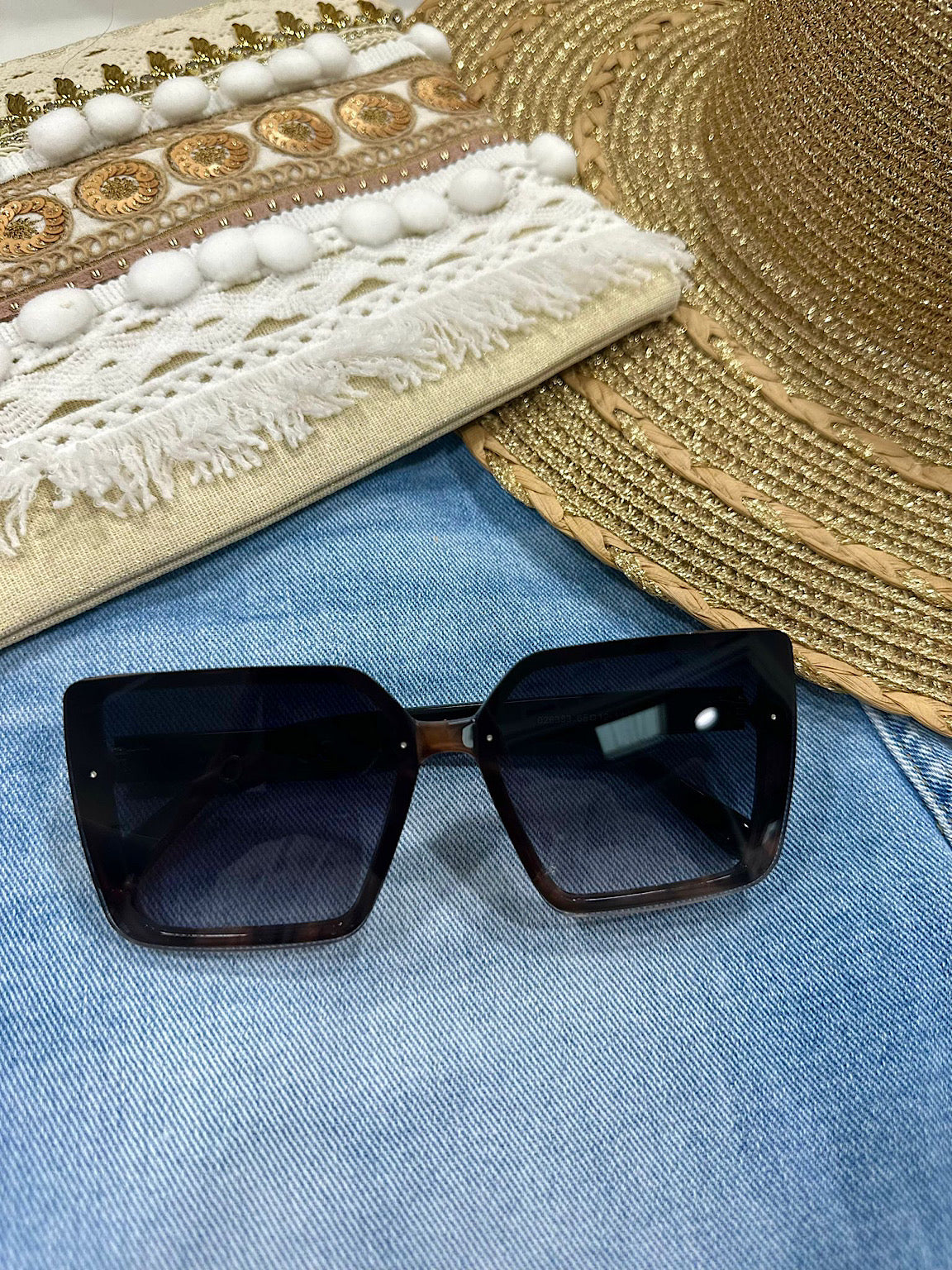 Black and Tortoiseshell Sunglasses Verona