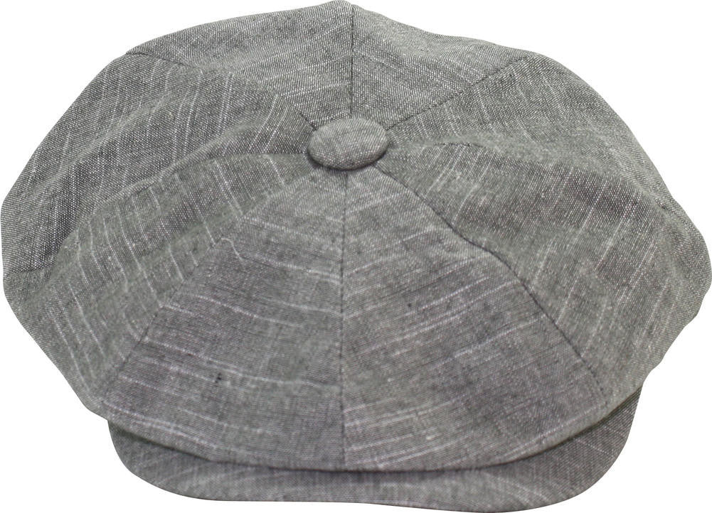 Broner Woodward Linen Eight-Quarter Cap