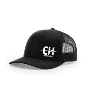 Cam Hanes Logo Black Collection Hat