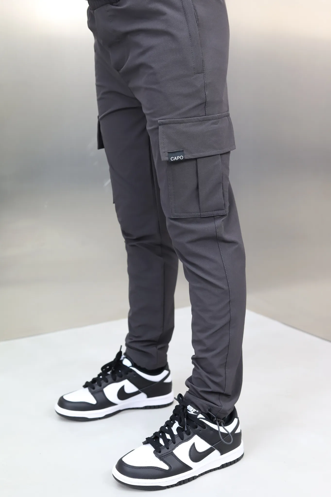 Capo KIDS - UTILITY Cargo Pant Toggle V2 - Charcoal