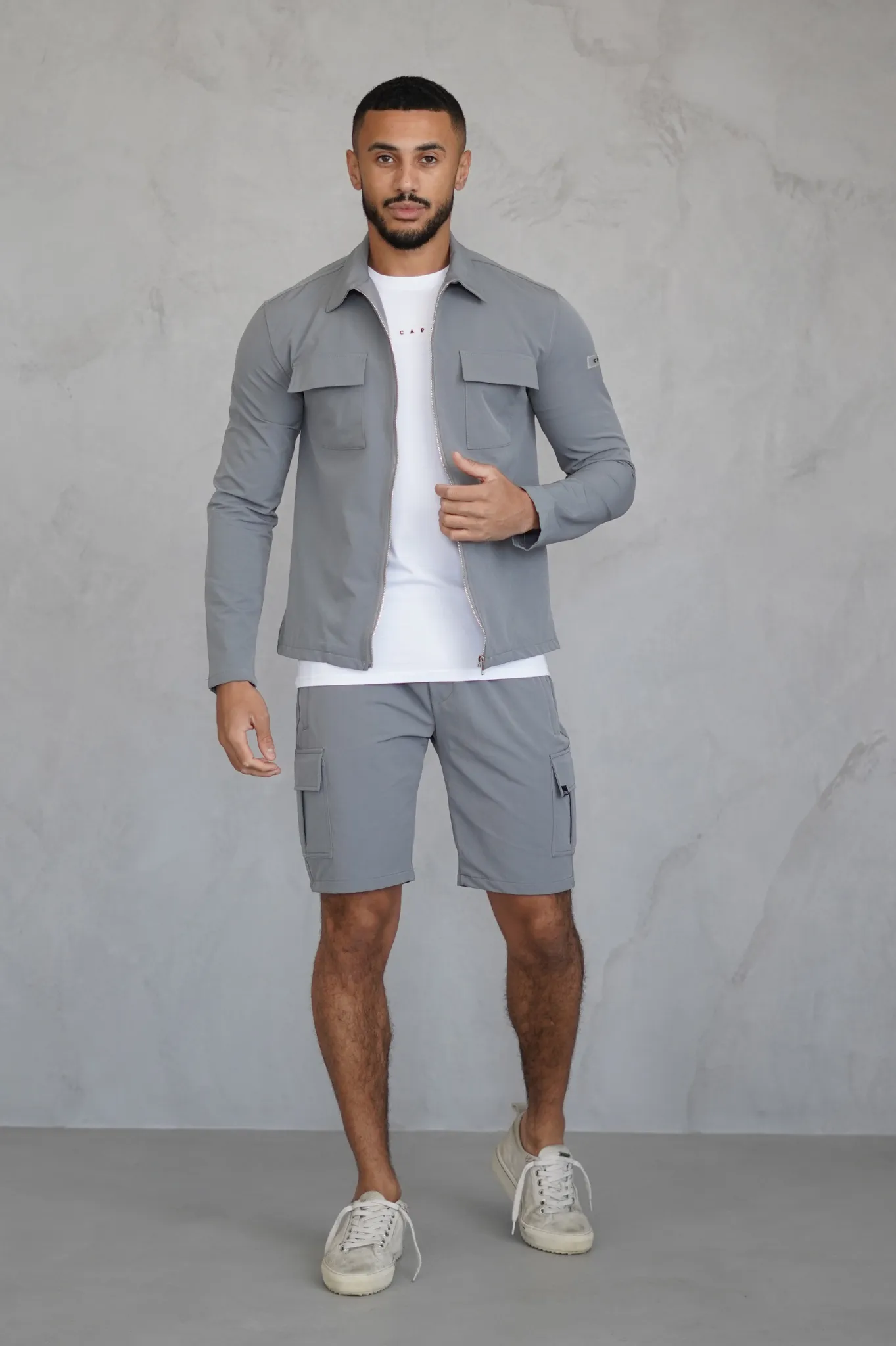 Capo UTILITY Cargo Short - Steel Grey