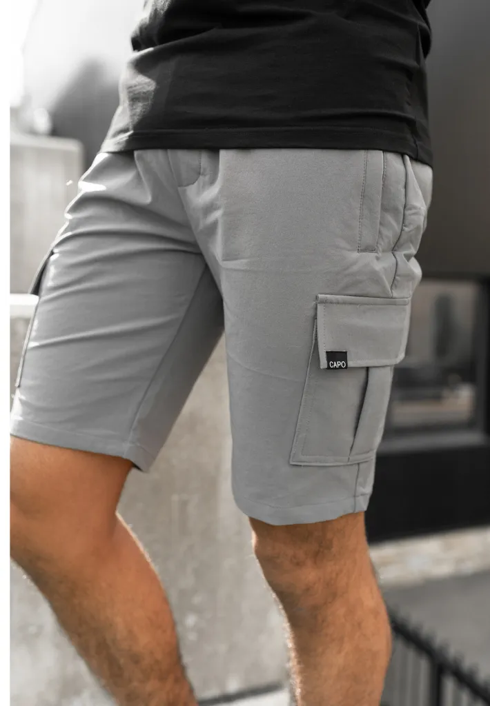 Capo UTILITY Cargo Short - Steel Grey