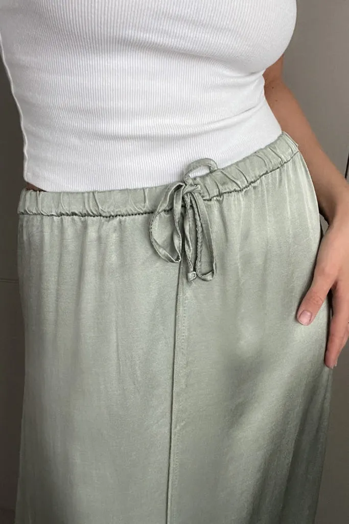 Charli - Phoebe Skirt - Eucalyptus