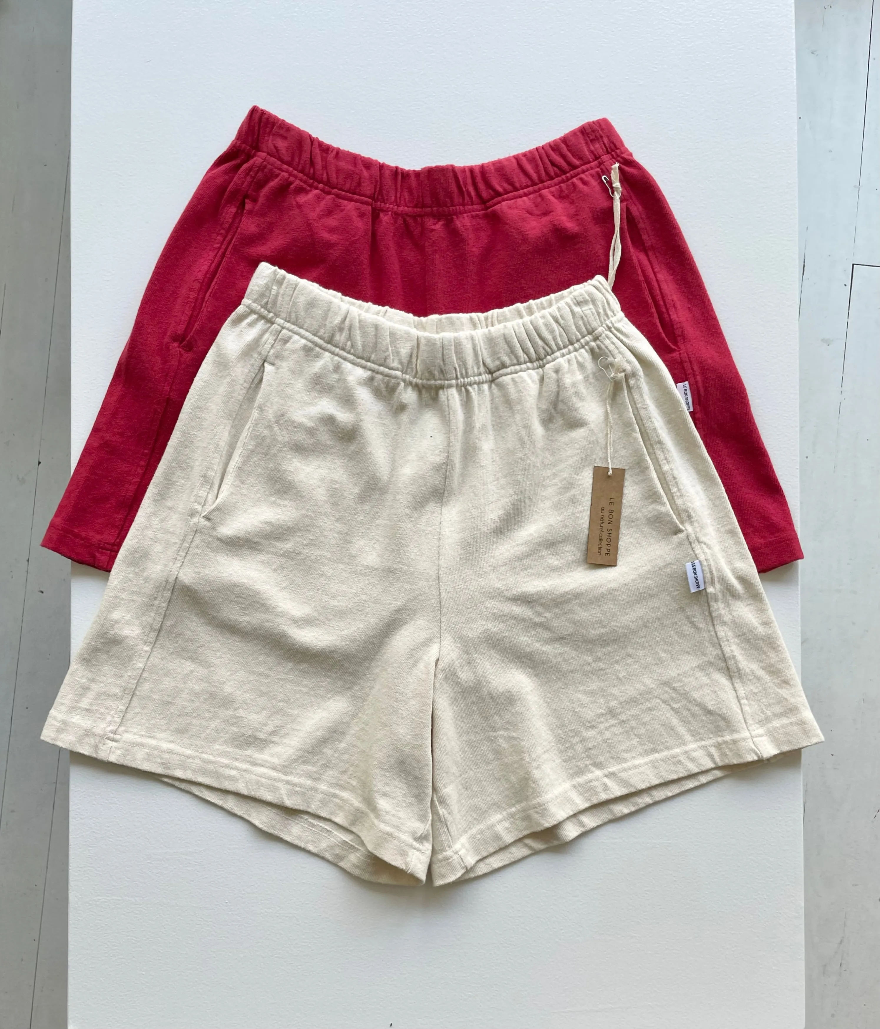 Cotton Knit Lounge Short | Le Bon Shoppe