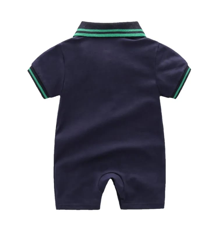 Cute Baby Boys Girls Summer Rompers Cotton Toddler Short Sleeve Jumpsuits 0-3M S4474034