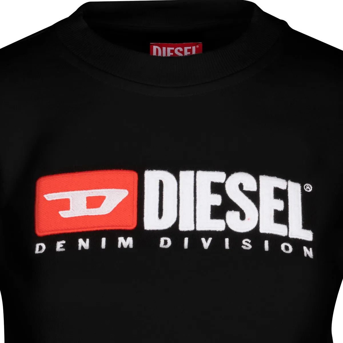 Diesel Logo Printed Crewneck Sweatshirt