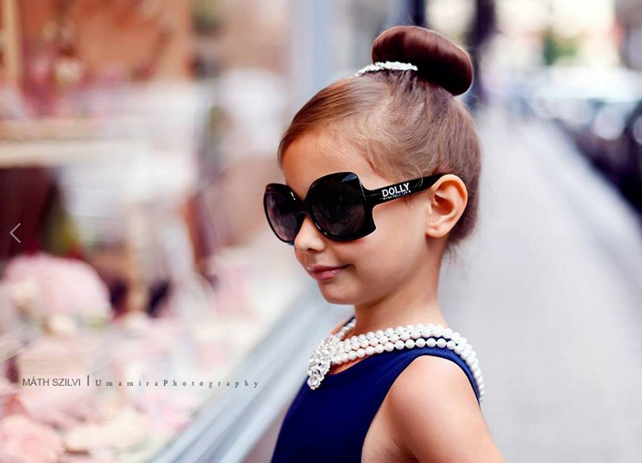 DOLLY by Le Petit Tom  Retro SUNGLASSES black