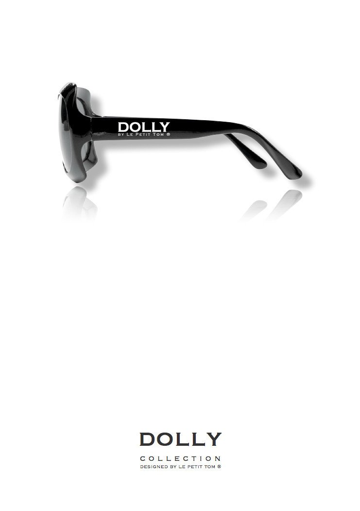 DOLLY by Le Petit Tom  Retro SUNGLASSES black