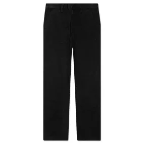 Double Knee Utility Pant - Washed Black