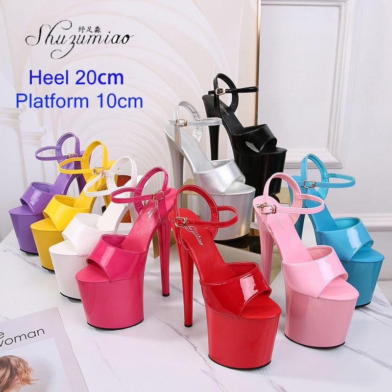 Elevate Your Performance with Pole Dance Shoes Stripper High Heels Women's Sexy Show Sandals Party Shoes