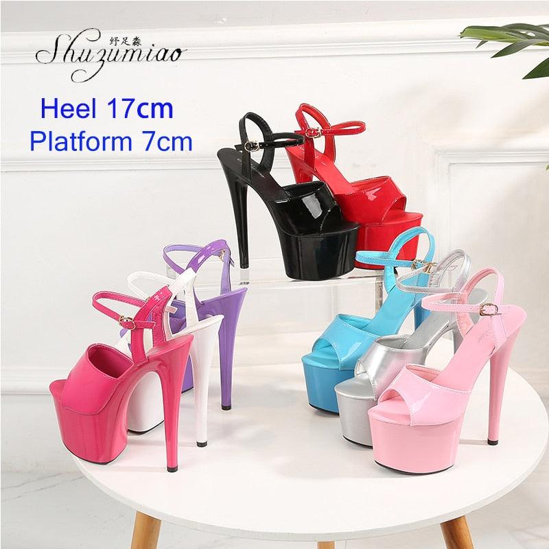 Elevate Your Performance with Pole Dance Shoes Stripper High Heels Women's Sexy Show Sandals Party Shoes