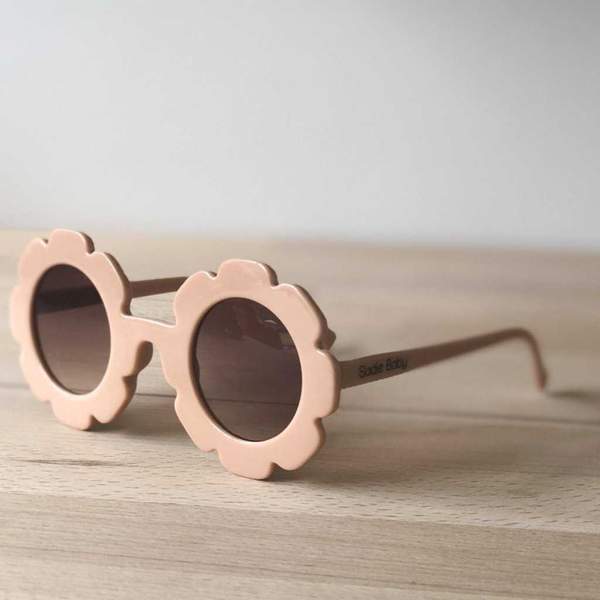 Flower Sunglasses - Beige (only 4 pairs left)