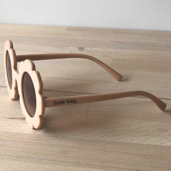 Flower Sunglasses - Beige (only 4 pairs left)