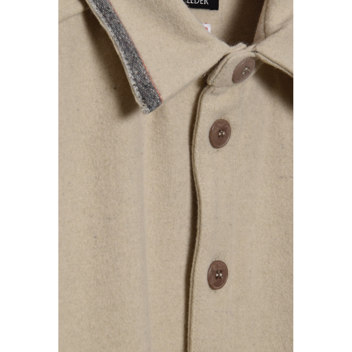 Frank Leder Blanket Shirtjacket ecru