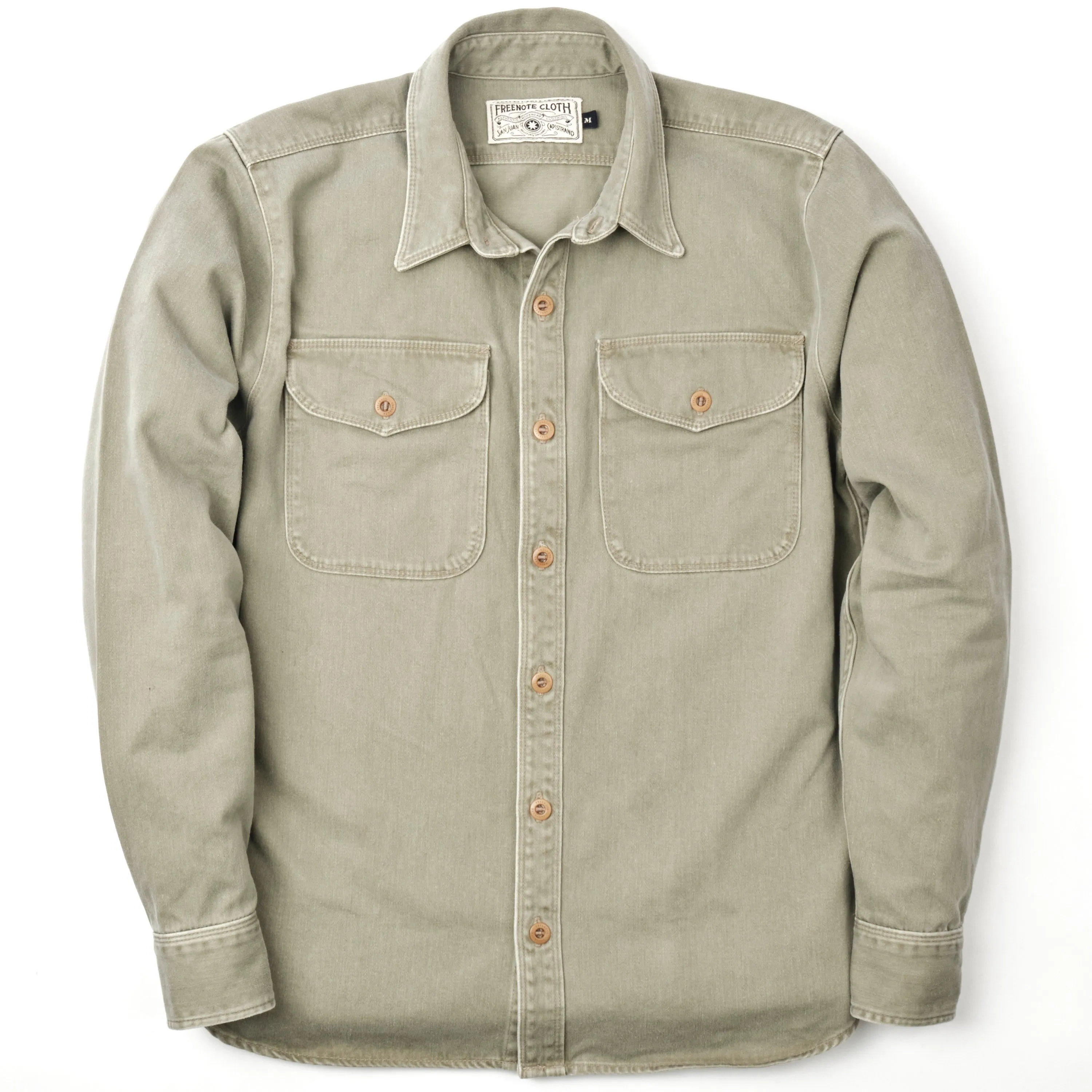 Freenote - Utility Shirt Olive