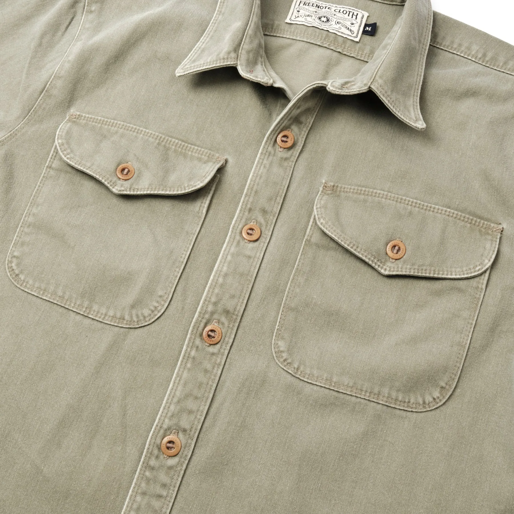 Freenote - Utility Shirt Olive