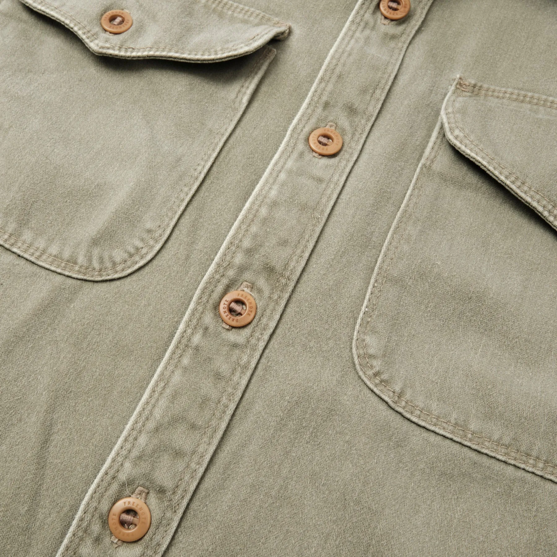 Freenote - Utility Shirt Olive