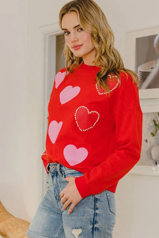 Hearts Of Love Sweatshirt