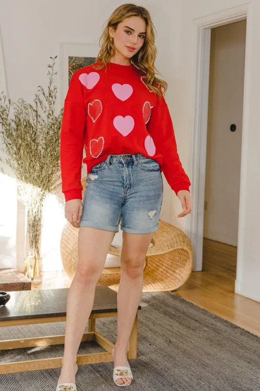 Hearts Of Love Sweatshirt