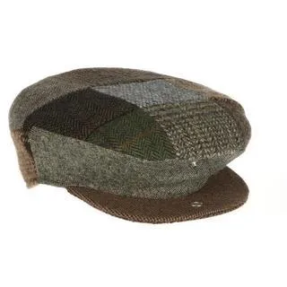 Irish Traditional Wool Flat Cap Patch