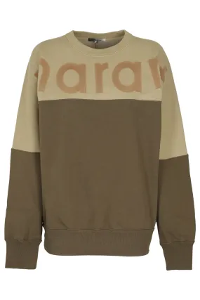 Isabel Marant Logo Detailed Crewneck Sweatshirt