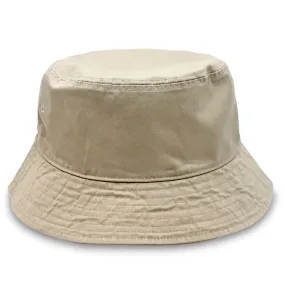 Khaki Weathered Big Bucket Hat