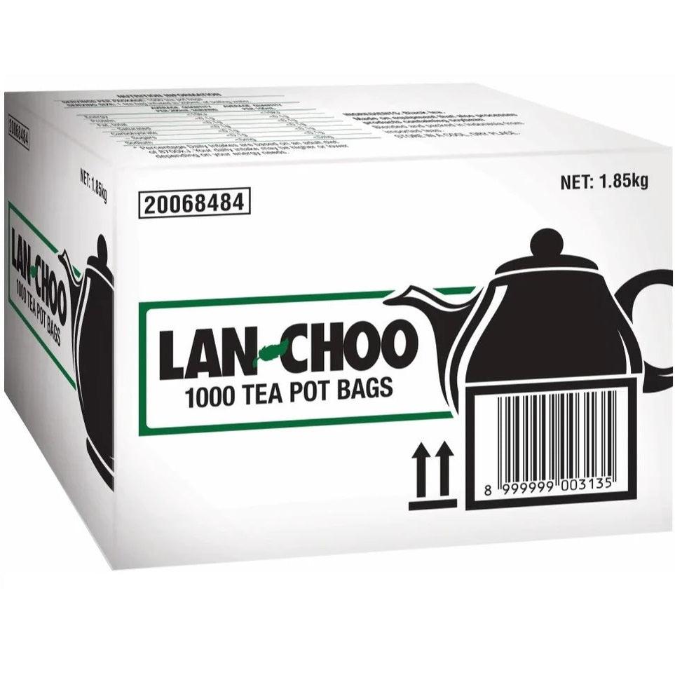 Lan Choo Black Tea Pot Bags Box of 1000 Bags Bulk