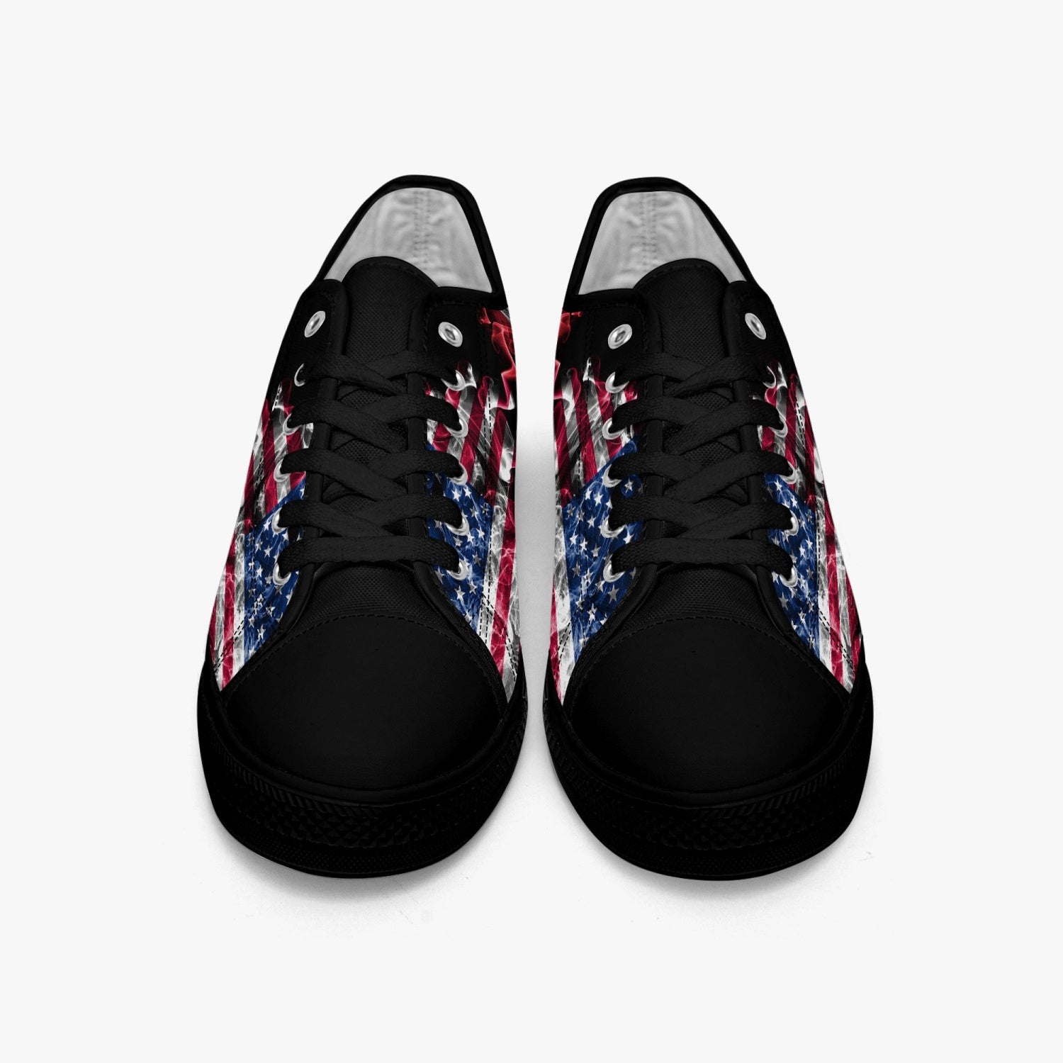 Low-Top Shoes - Italian American Flag