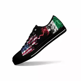 Low-Top Shoes - Italian American Flag