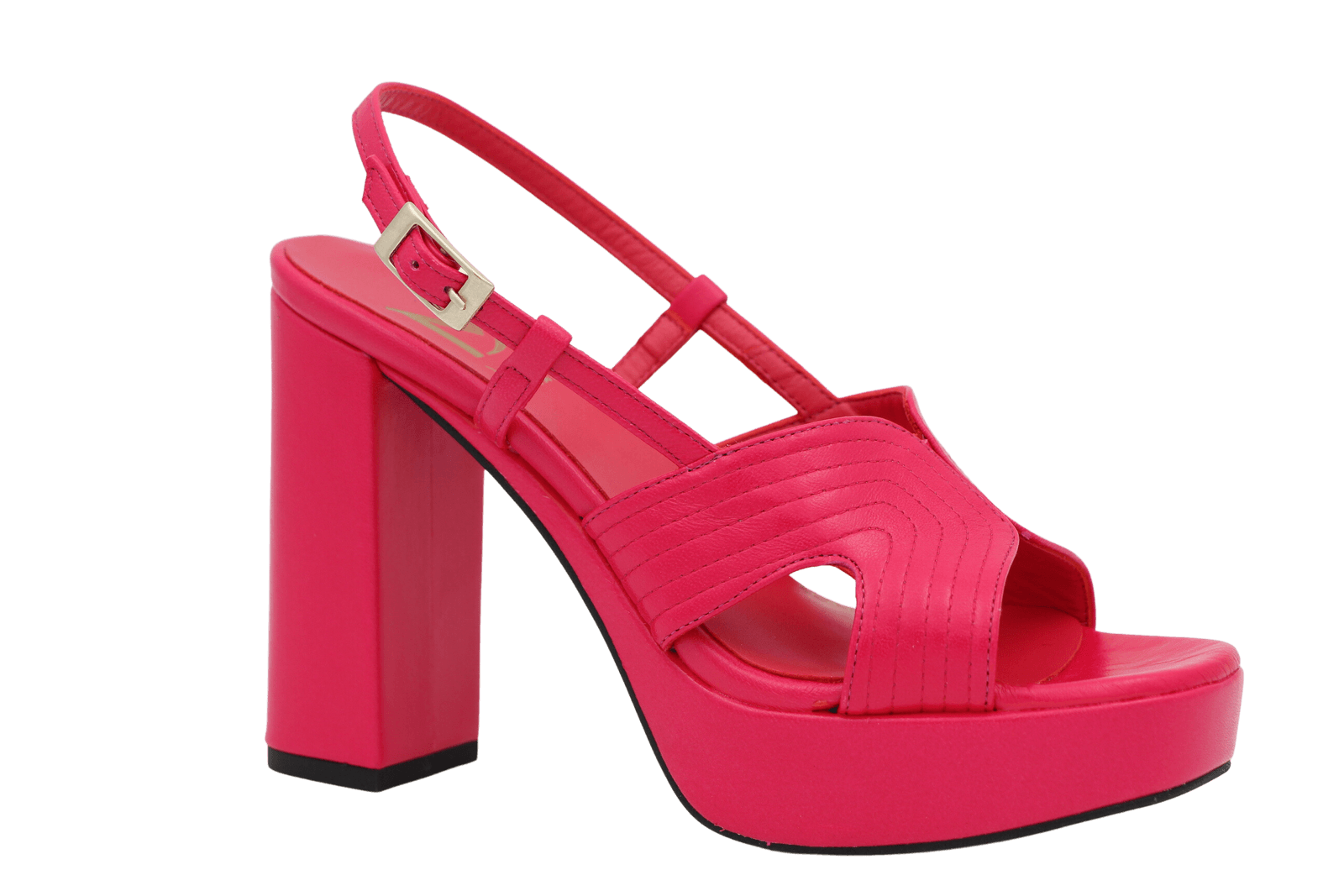 MARIAN Pink leather Platform Sandal