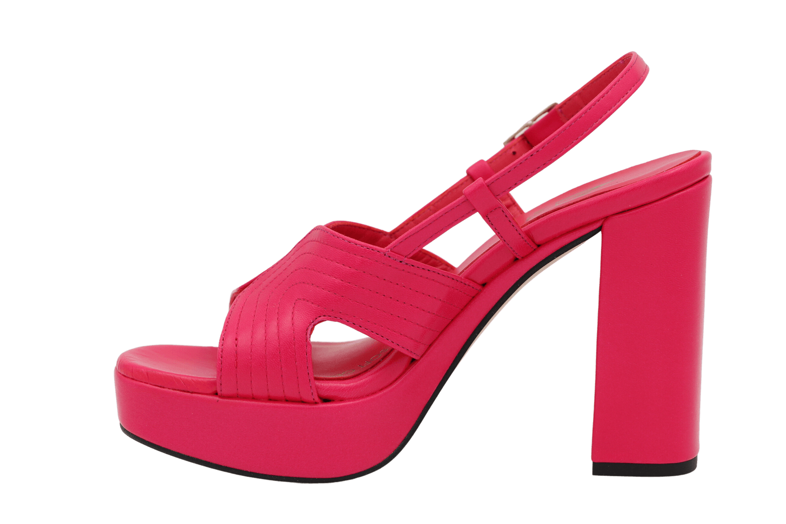 MARIAN Pink leather Platform Sandal