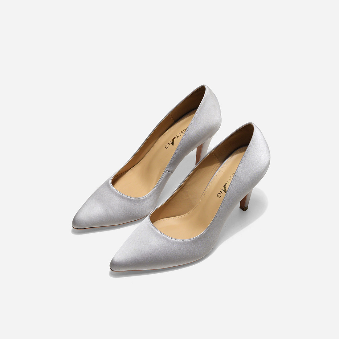 Mariko Satin Pumps