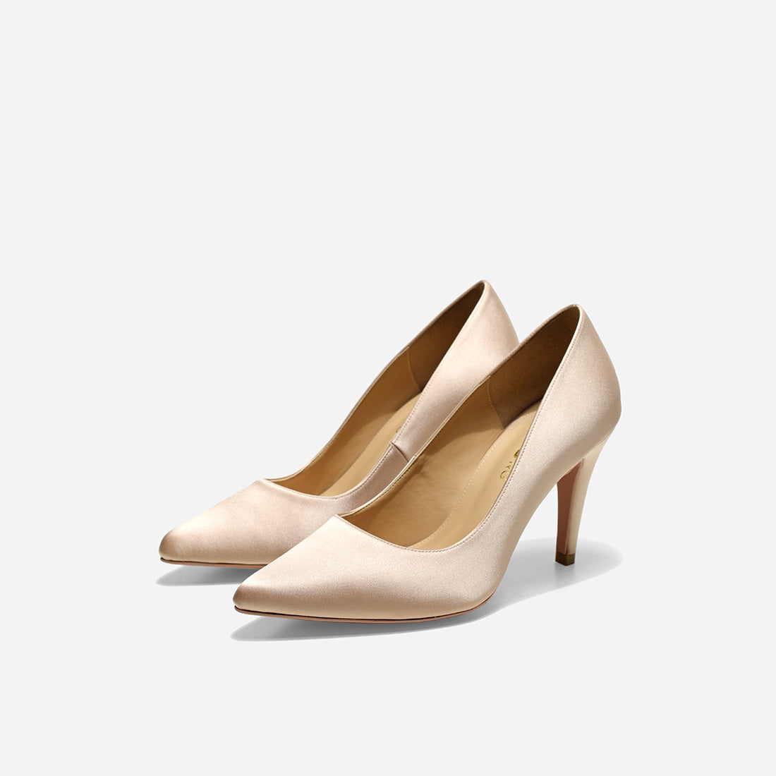 Mariko Satin Pumps