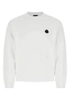 Moncler Logo Patch Crewneck Sweatshirt