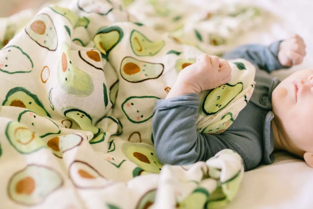 Muslin Swaddle,  Avocado