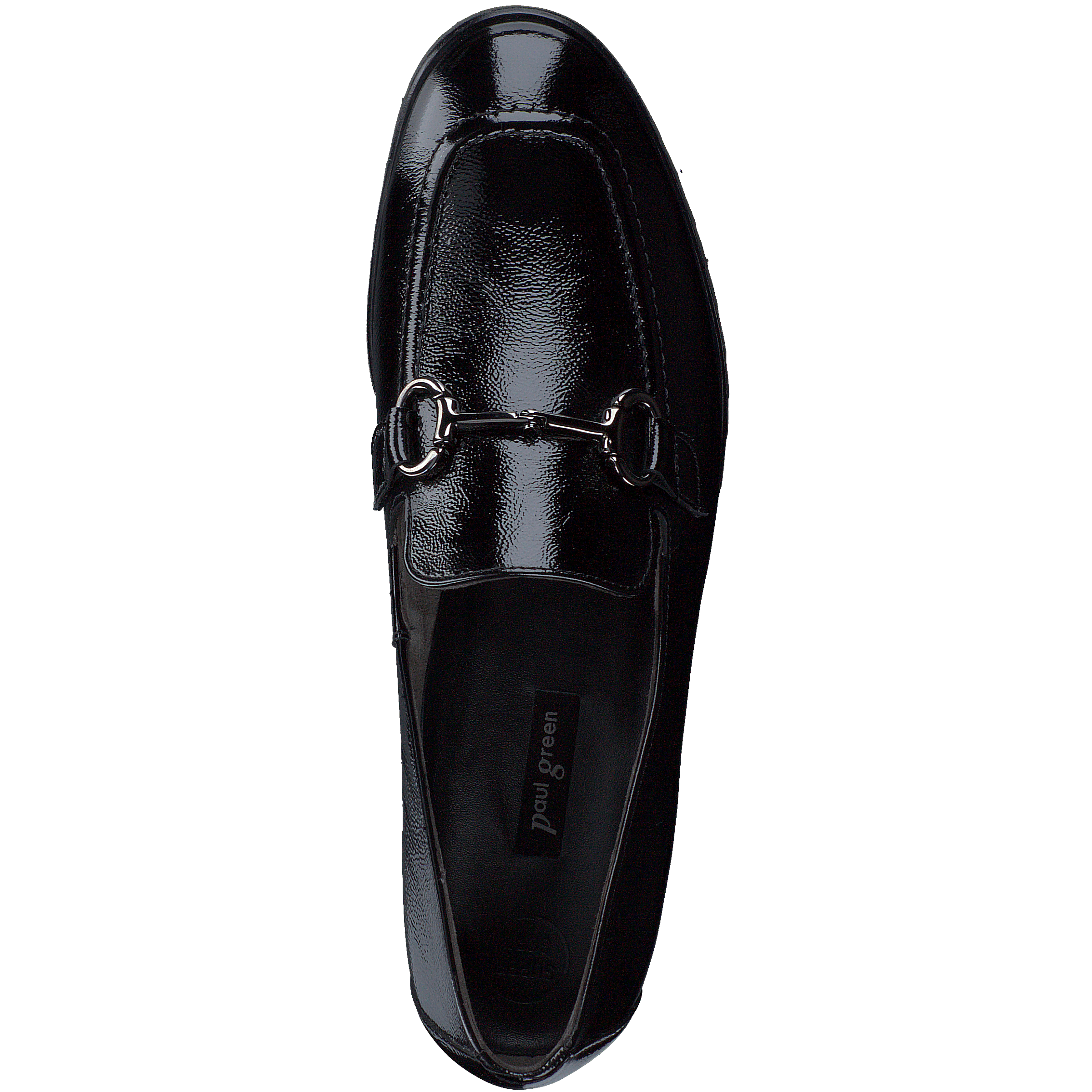 PAUL GREEN 1027 Black Patent Leather Loafer