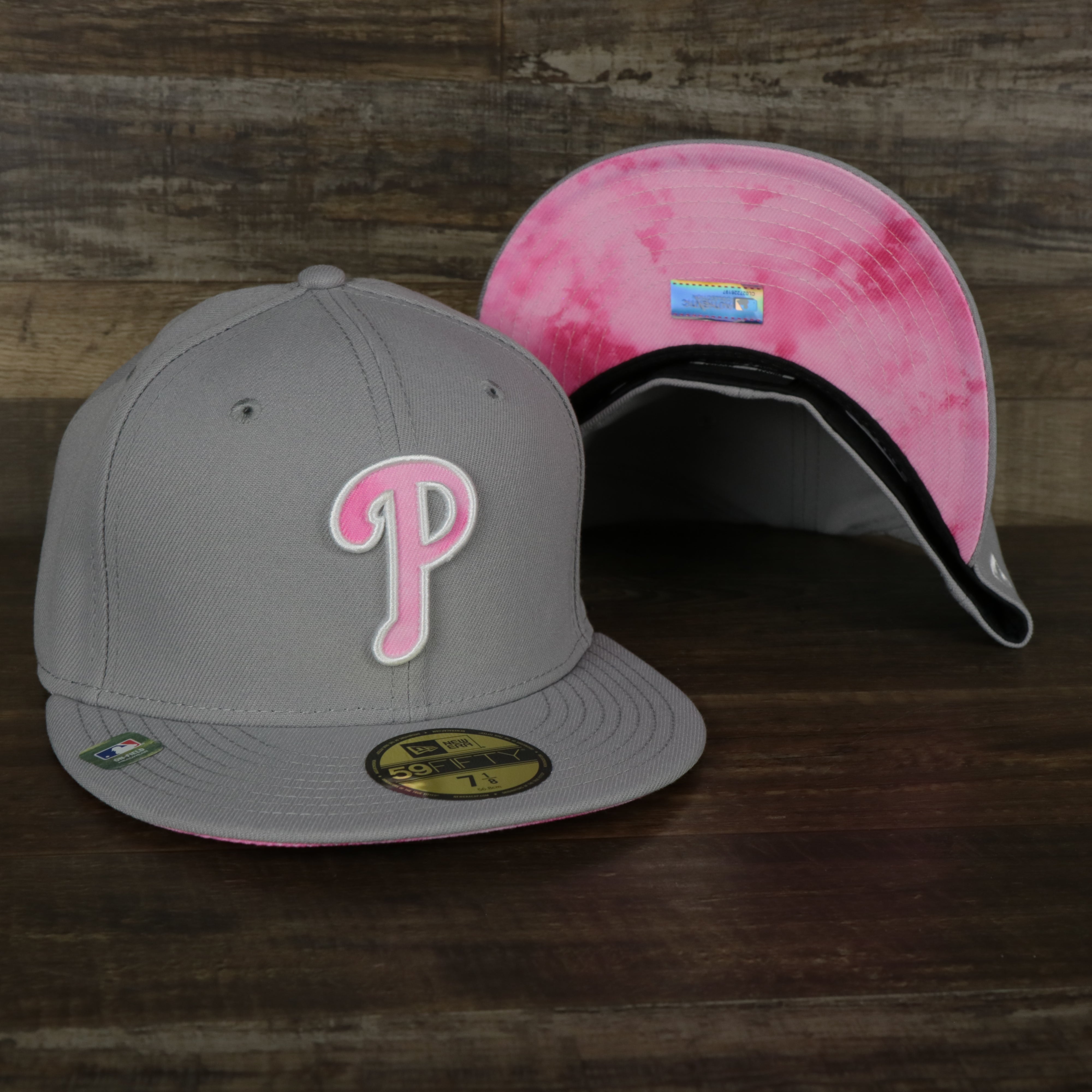 Philadelphia Phillies 2022 Mother’s Day On-Field 59Fifty Fitted Cap | Gray