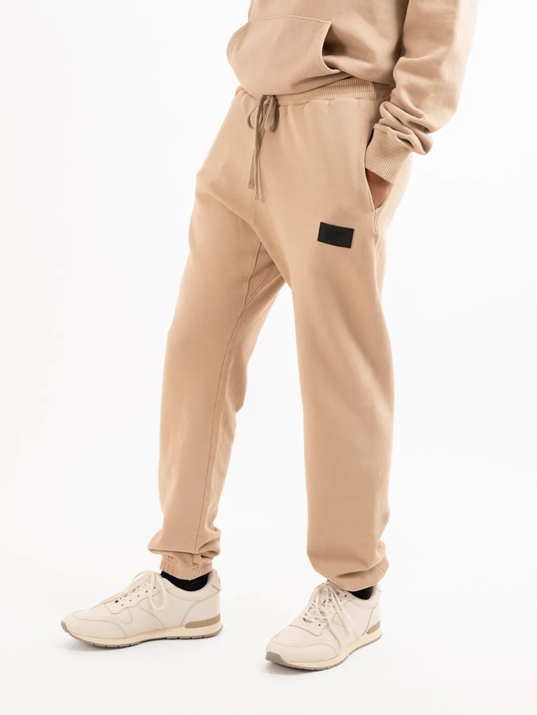 Puff Rubber Logo Pant - Tan