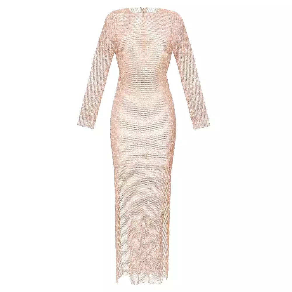 Santa Brands - Diamonds Maxi Dress - Blush