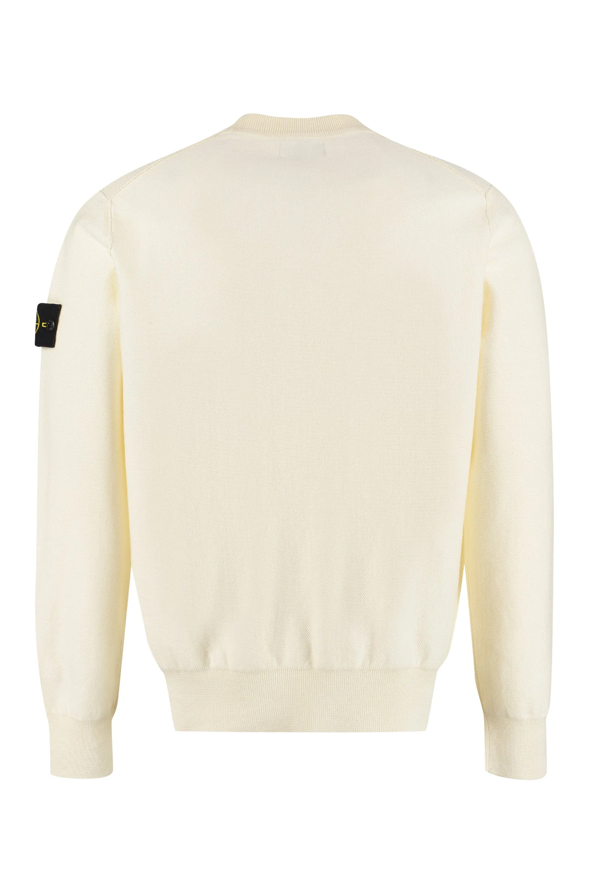 Stone Island Logo Patch Crewneck Sweatshirt