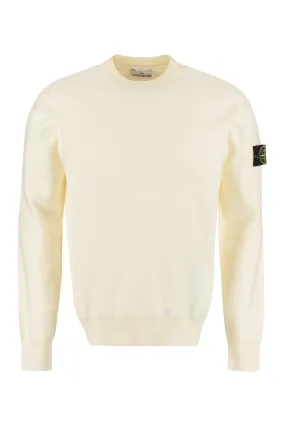 Stone Island Logo Patch Crewneck Sweatshirt