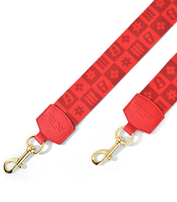 Strap Monogram Red